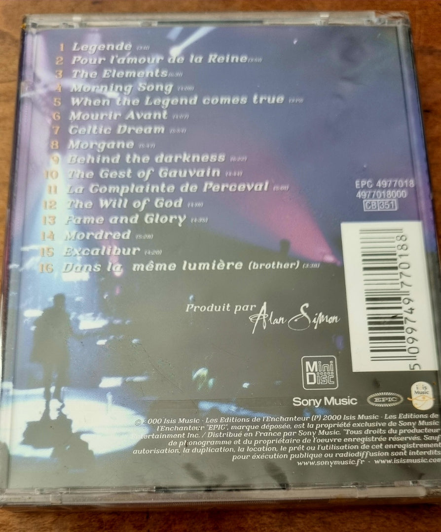 MINI DISC EXCALIBUR LE CONCERT MYTHIQUE (full show)