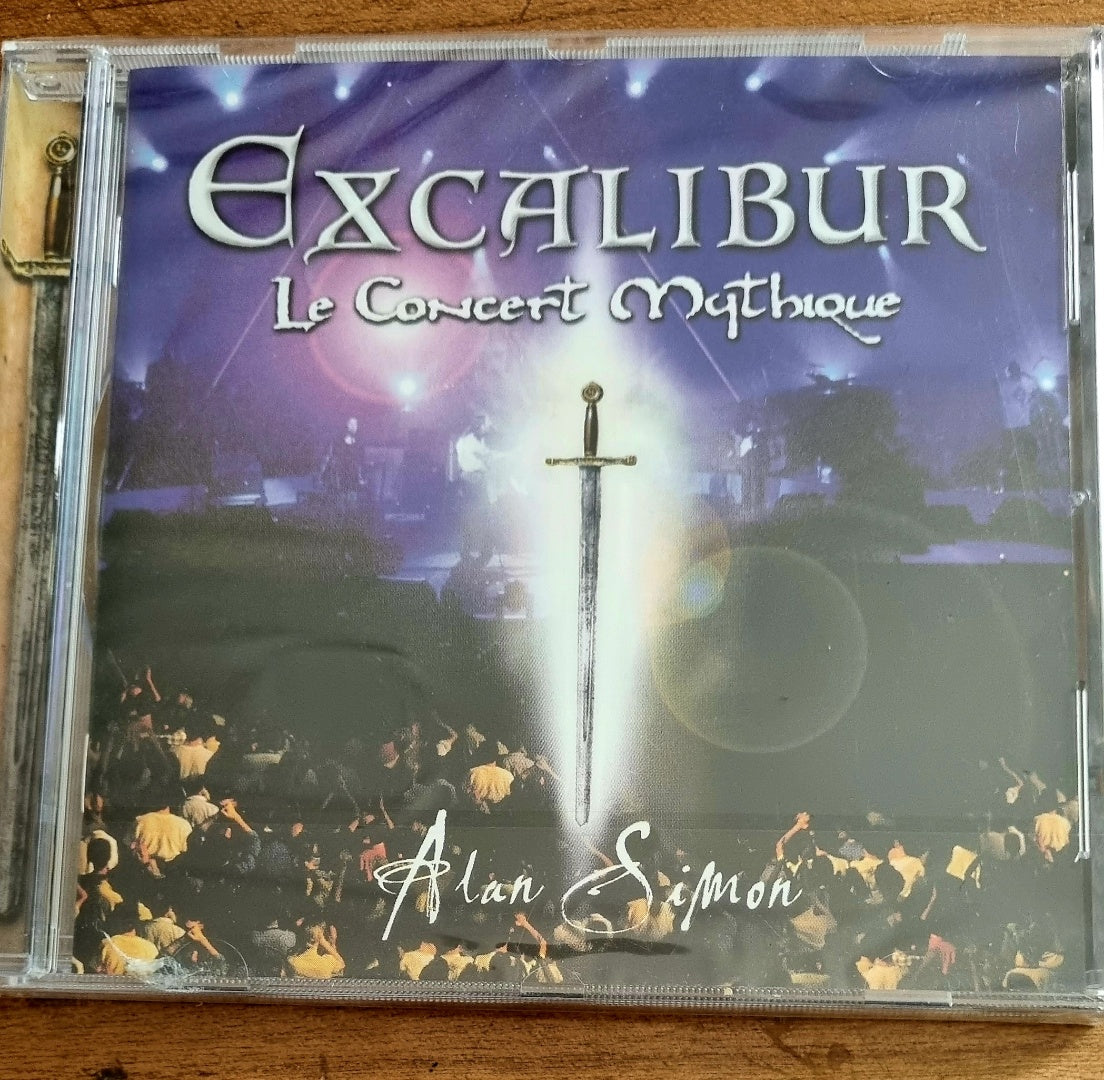 Original CD Excalibur the mythical concert (in blister)