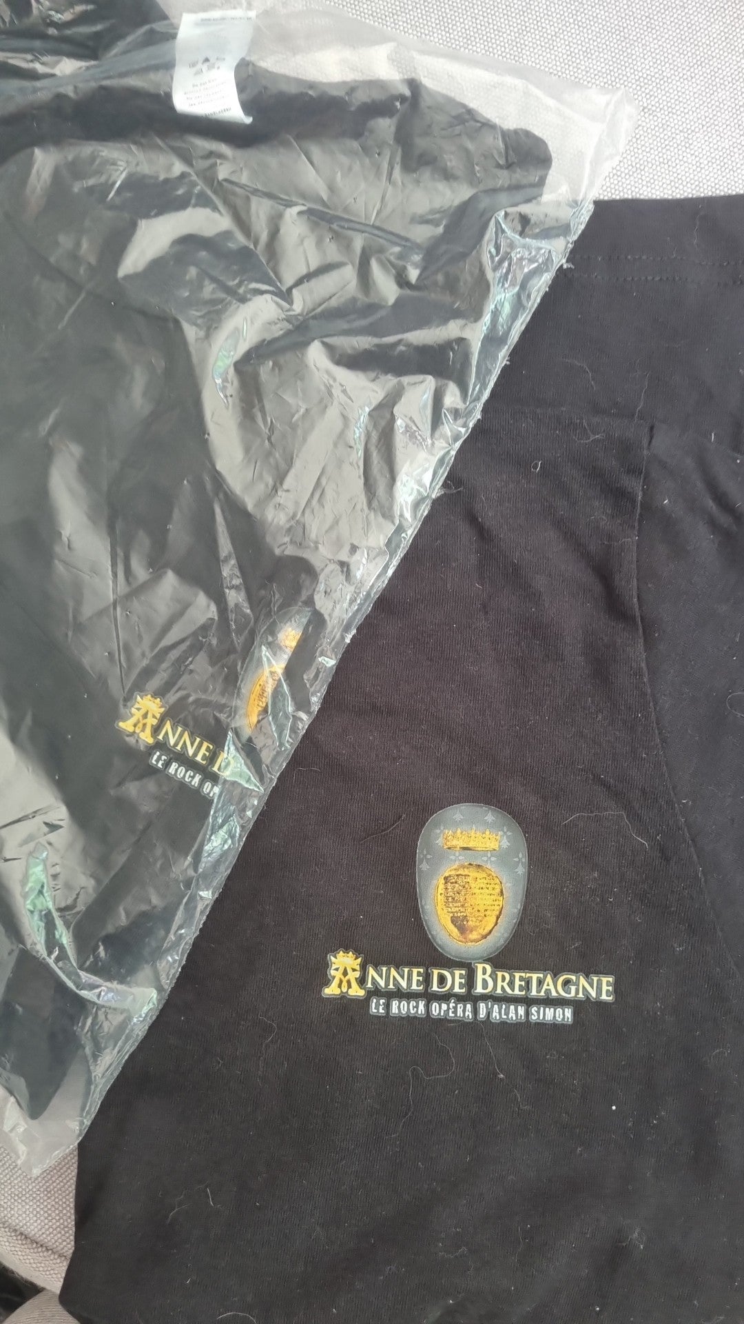 Tee shirt "Anne de Bretagne Rock opéra"